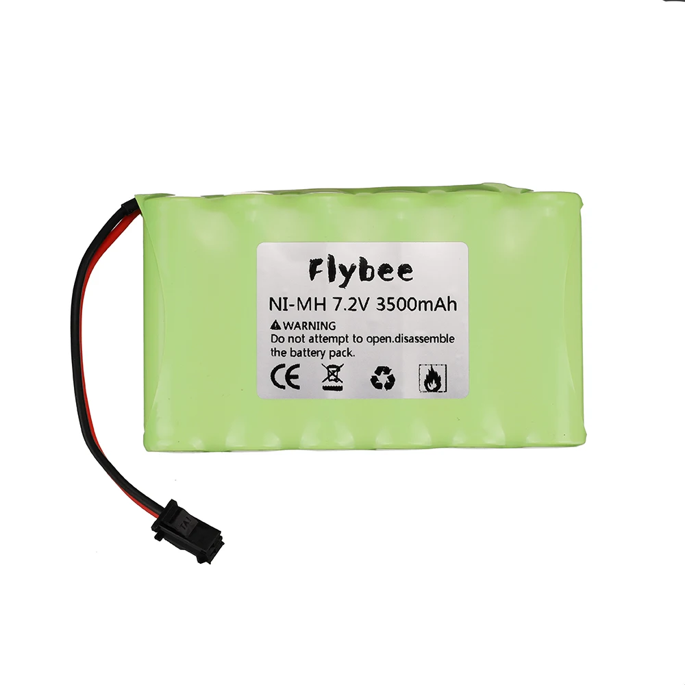 7,2 V 3500mah NiMH Batterie Für Rc spielzeug Autos RC Tanks RC Züge RC Robot Boot Pistolen upgrade Batterie ni-mh AA 3000mah 7,2 v spielzeug teil