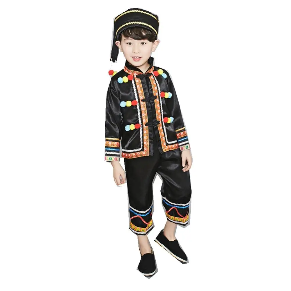 Children Miao Costumes Hmong Dance Clothing  Chinese Costume