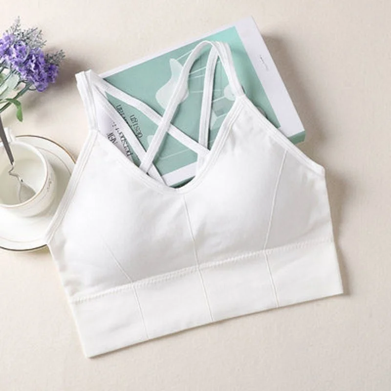 3D Sexy Lingerie Seamless Sport Bra U Type Backless Strapless Top Bra Push Up Bralette Brassiere Women Underwear zn8322