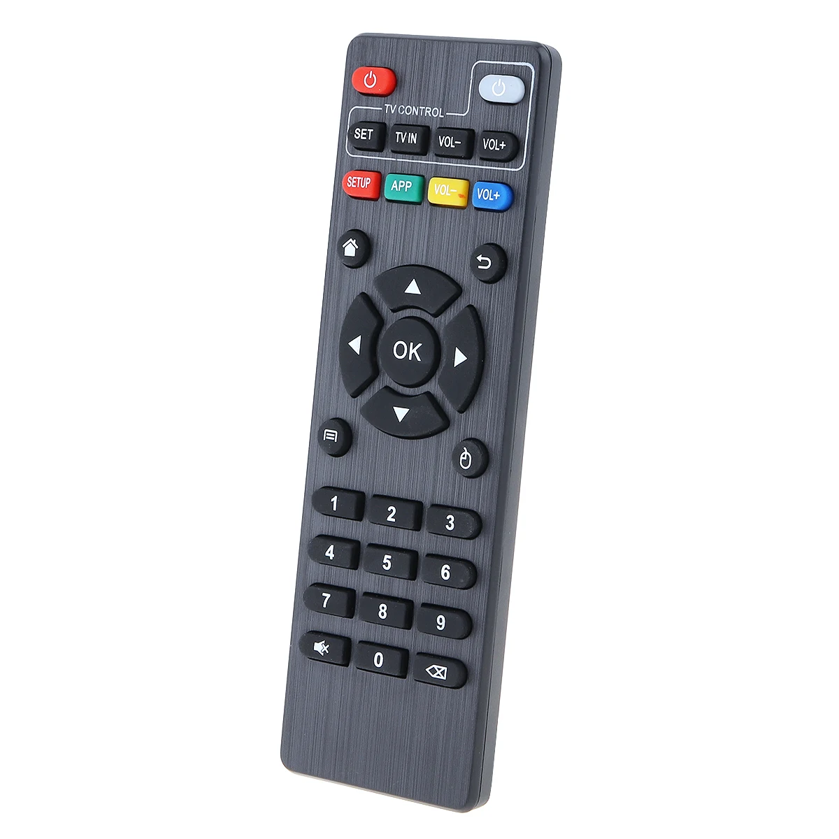 Universal TV Remote Control Replacement 433 MHz 2 x AAA Batteries 10M Long Transmission Distance for MXQ MXQ Pro 4K X96 T9M T95N