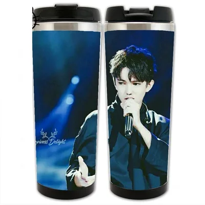 

Dimash Kudaibergen Pictures Photos Stainless Steel Thermos Cup Male Art Music Singer Christmas New Year Gift