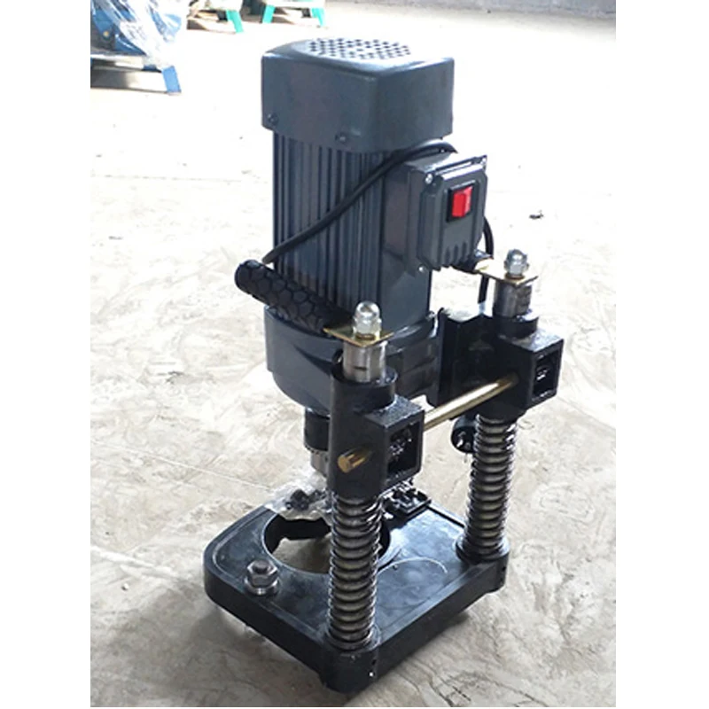 

Electric pipe tapping machine, punching and drilling machine for perforated iron pipe four-way fire galvanized pipe hole opener