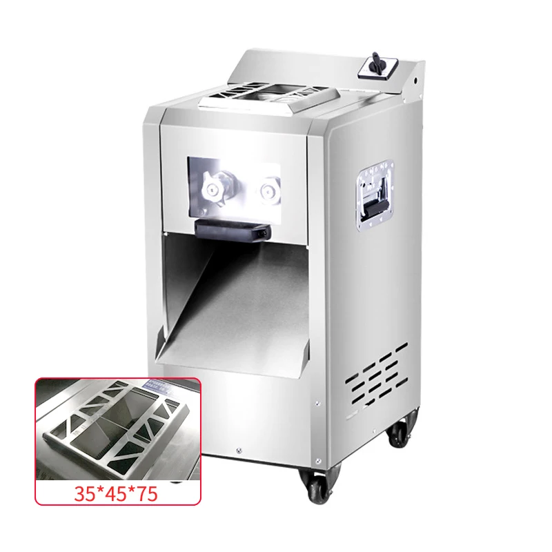 Commercial Meat Cutter Machine Multifunction Meat Vegetables Slicer Automatic Dicing Machine Vegetable Cutting Grinder