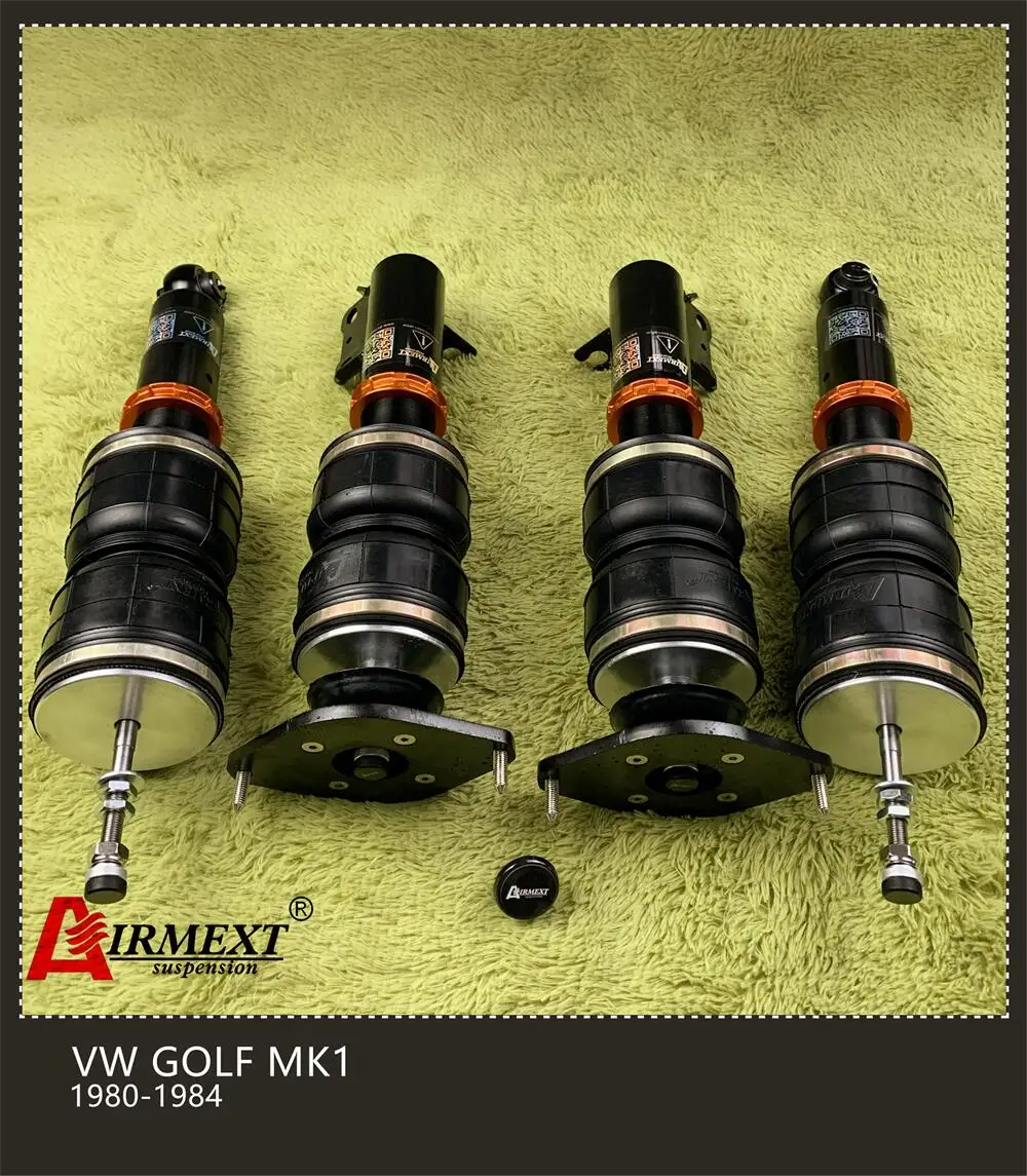 For VW Jetta MK1(1980~1984) /Airmext air strut pack/ airsuspension /Airstrut/Auto parts/chasis adjust/air spring/pneumatic