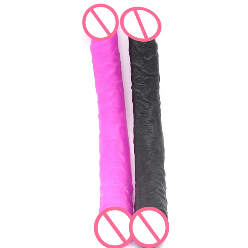 Two-headed Dragon Simulation Senis Anal Rlug Device Lesbian Masturbation Stick Adult Toy Sex Pleasure Device Gay Dildo
