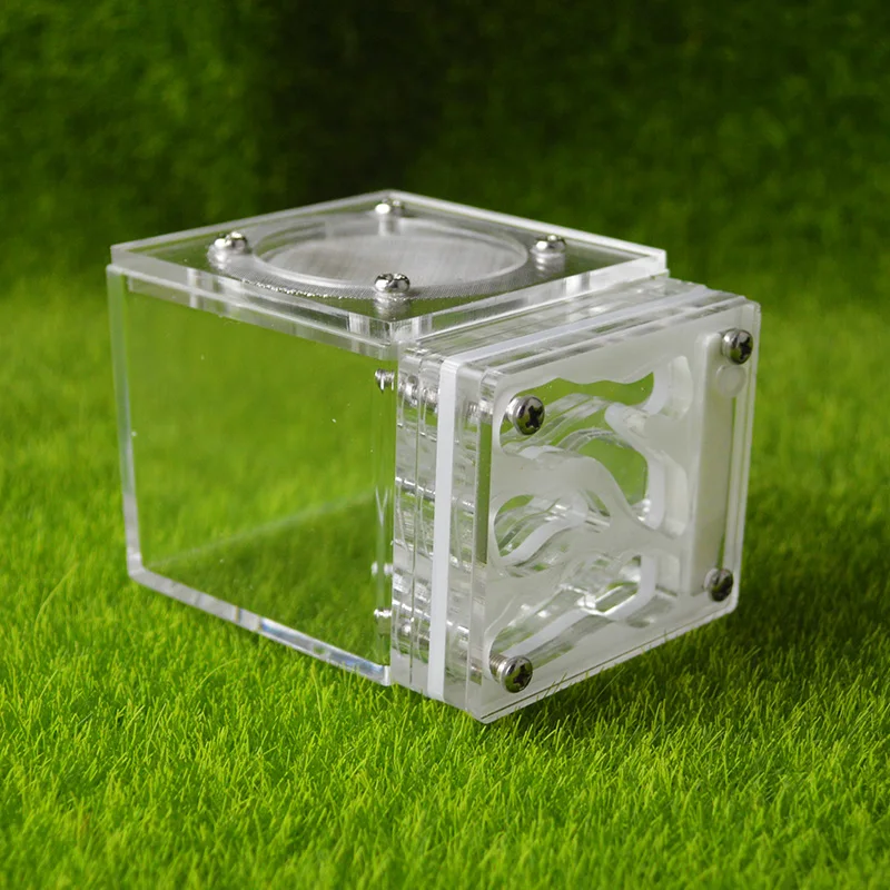 Mini Anthill Ant Acrylic Ant Nest Transparent Ant Farm Unique Halloween Gifts 6 Colors