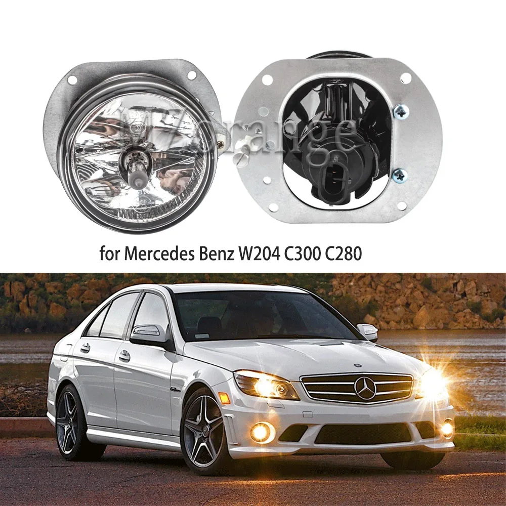 Fog Lights for Mercedes-Benz W204 C300 C280 C350 2008-2010 W216 R230 W164 W251 AMG Foglights Headlights 2048202156 2048202256