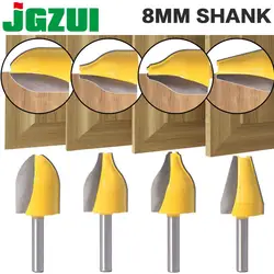 8mm Shank Panel Raiser Router Bit - Vertical - Ogee Bead - cutter woodworking bits wood milling cutter