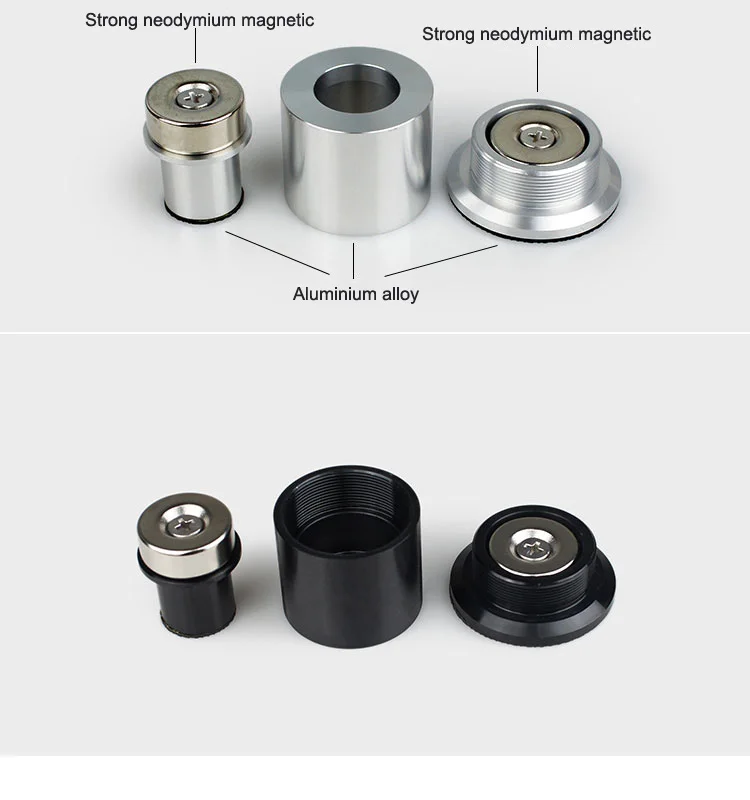 Loa HIFI Khuếch Đại Khung Xe Từ Levitation Chống Sốc Chống Va Đập Hút Chân Nam Châm Chân Miếng Lót Rung Hấp Thụ Đứng