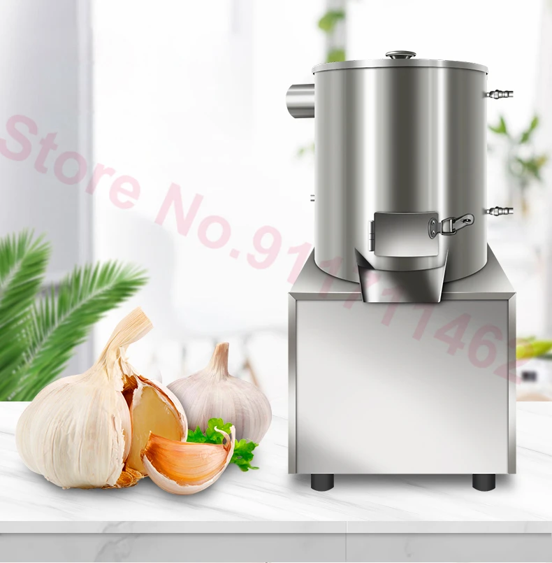 กระเทียม Peeling เครื่องเชิงพาณิชย์ไฟฟ้ากระเทียม Peeler เครื่องสแตนเลสสตีลกระเทียมผิวถอดอุปกรณ์