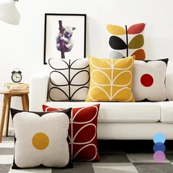 Cushion Cover Floral Pillow Cover Home Decorative Pillows Sofa Christmas Kussenhoes Farmhouse Home Decoration Scandinavian