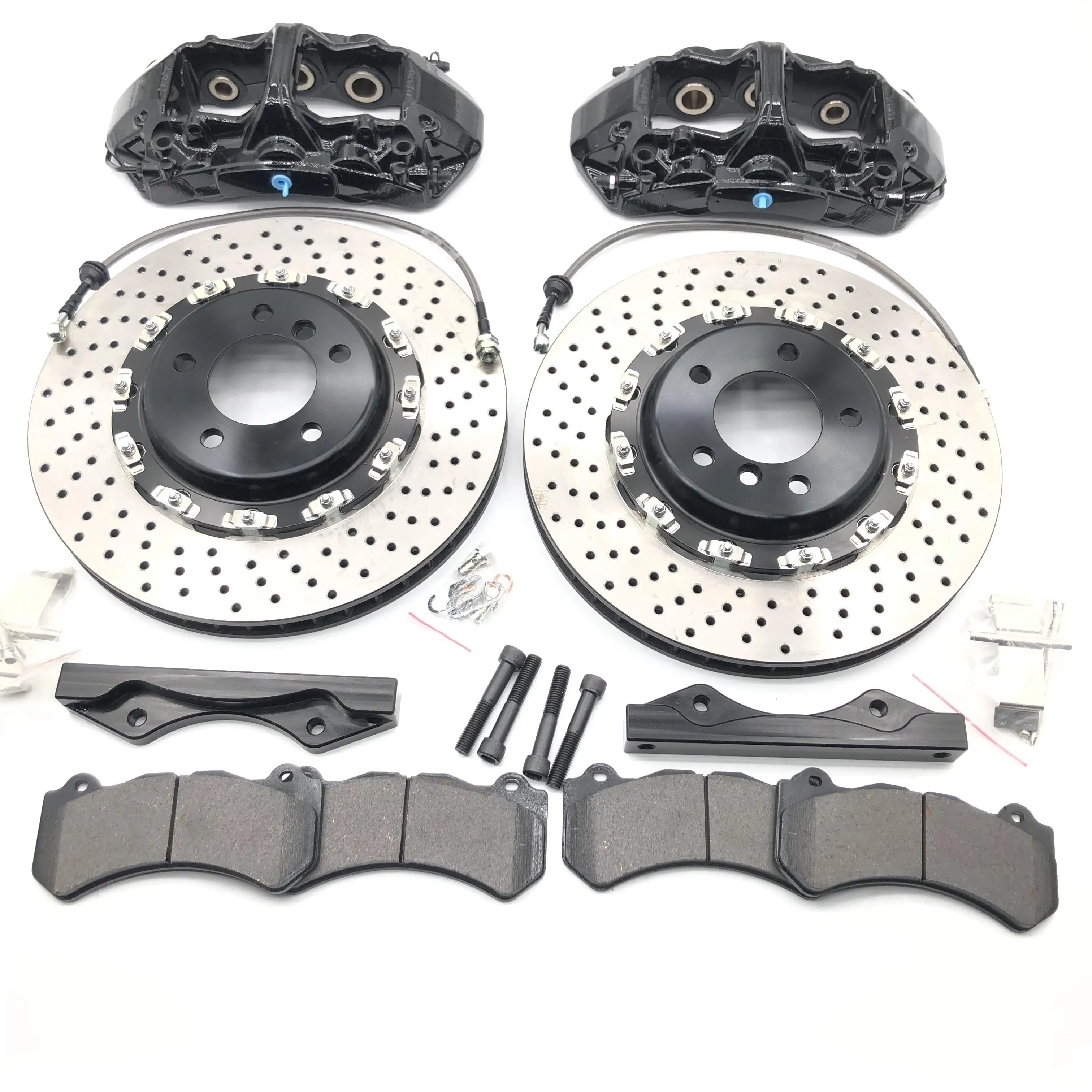 

JKGT6 RACING Car High Quality Big Brake Kit 6 POT Piston Caliper 380x34mm floating Rotor Rear For AUDI-BMW-E92-335i