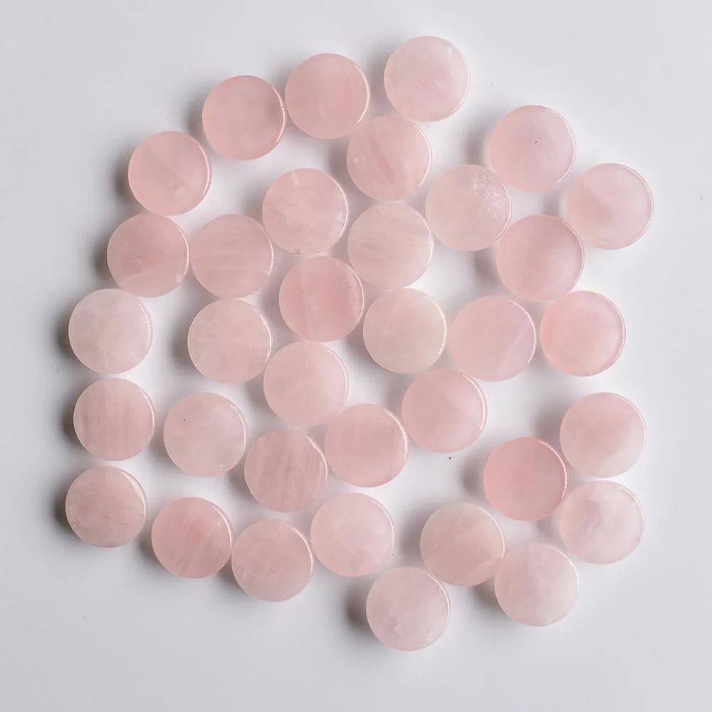 Fashion high quality Natural  pink Quartz  round CAB CABOCHON beads for jewelry Accessories making 16mm 30pcs/lot wholesale free