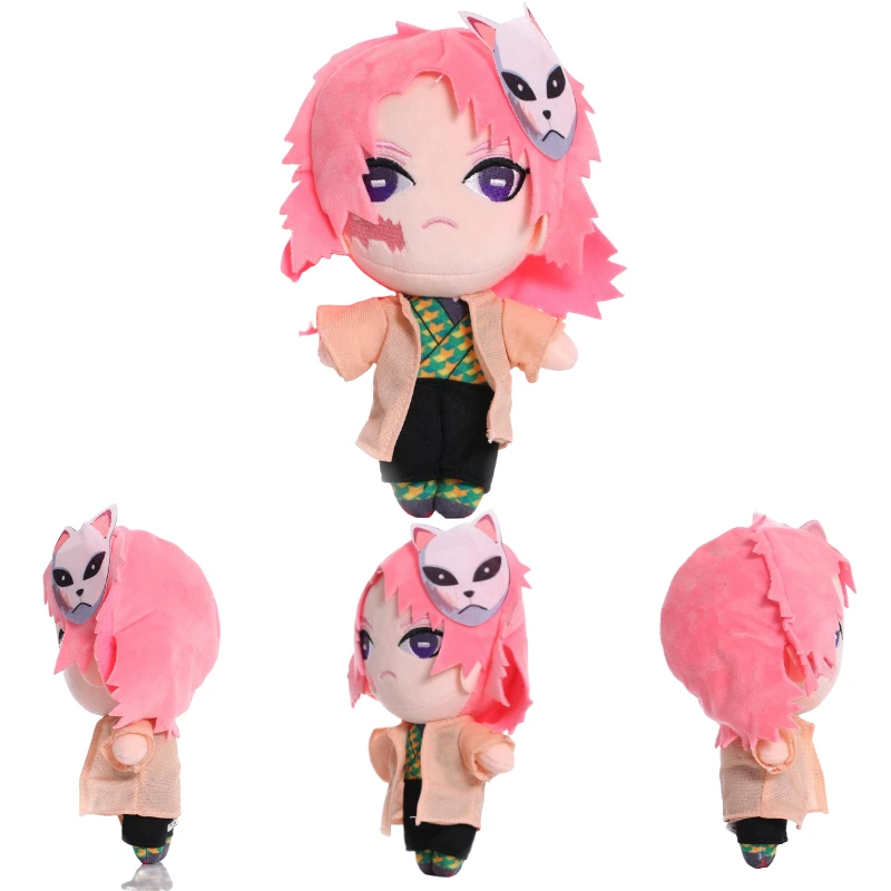 Demon Slayer Anime peluche peluche Cute Dolsl Demon Slayer Manga Doll Kimetsu No Yaiba Tanjirou Nezuko decorazioni regalo per bambini