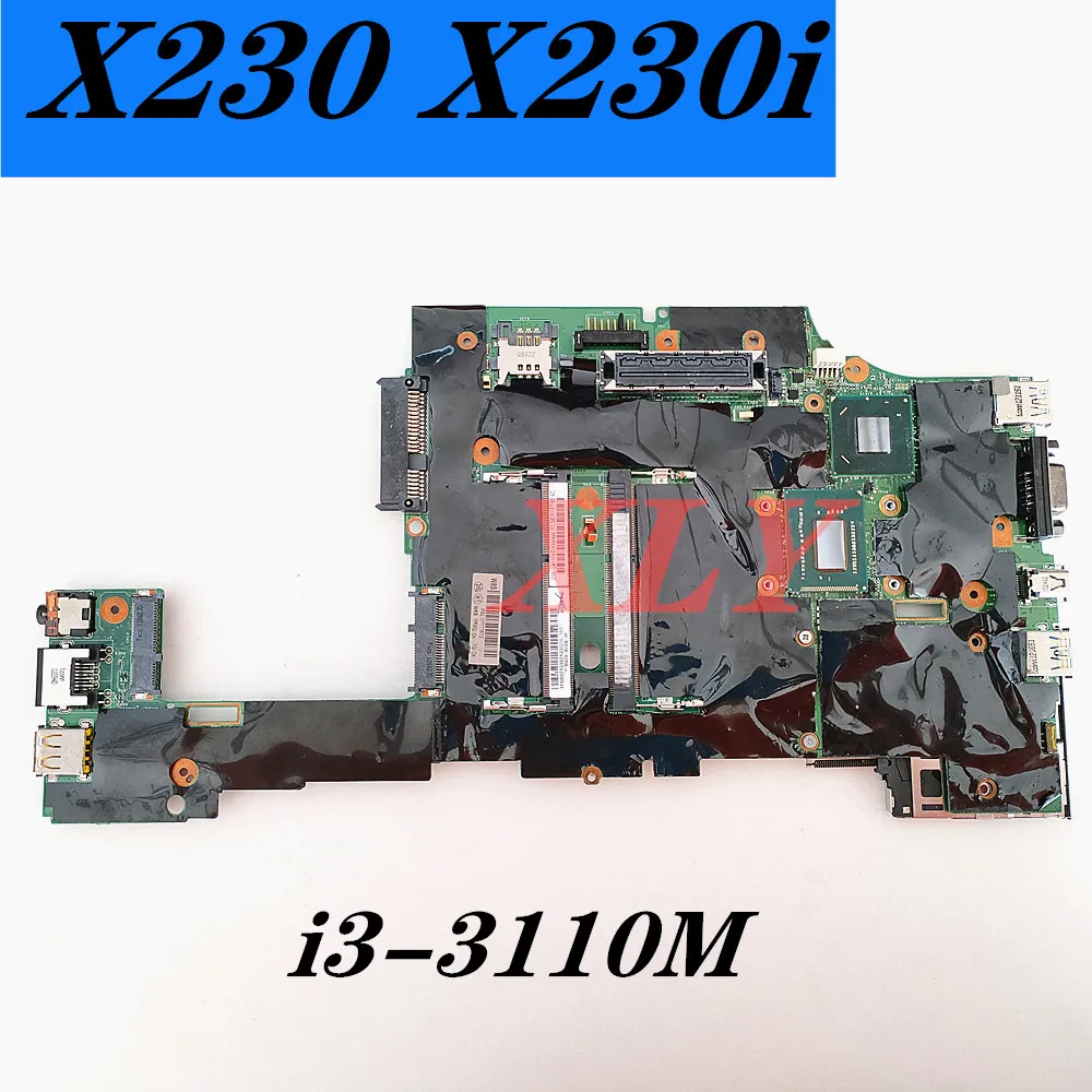 

for Lenovo ThinkPad X230 Notebook Motherboard i3-3110M CPU 11297, 04W6716 04X3740 100% test