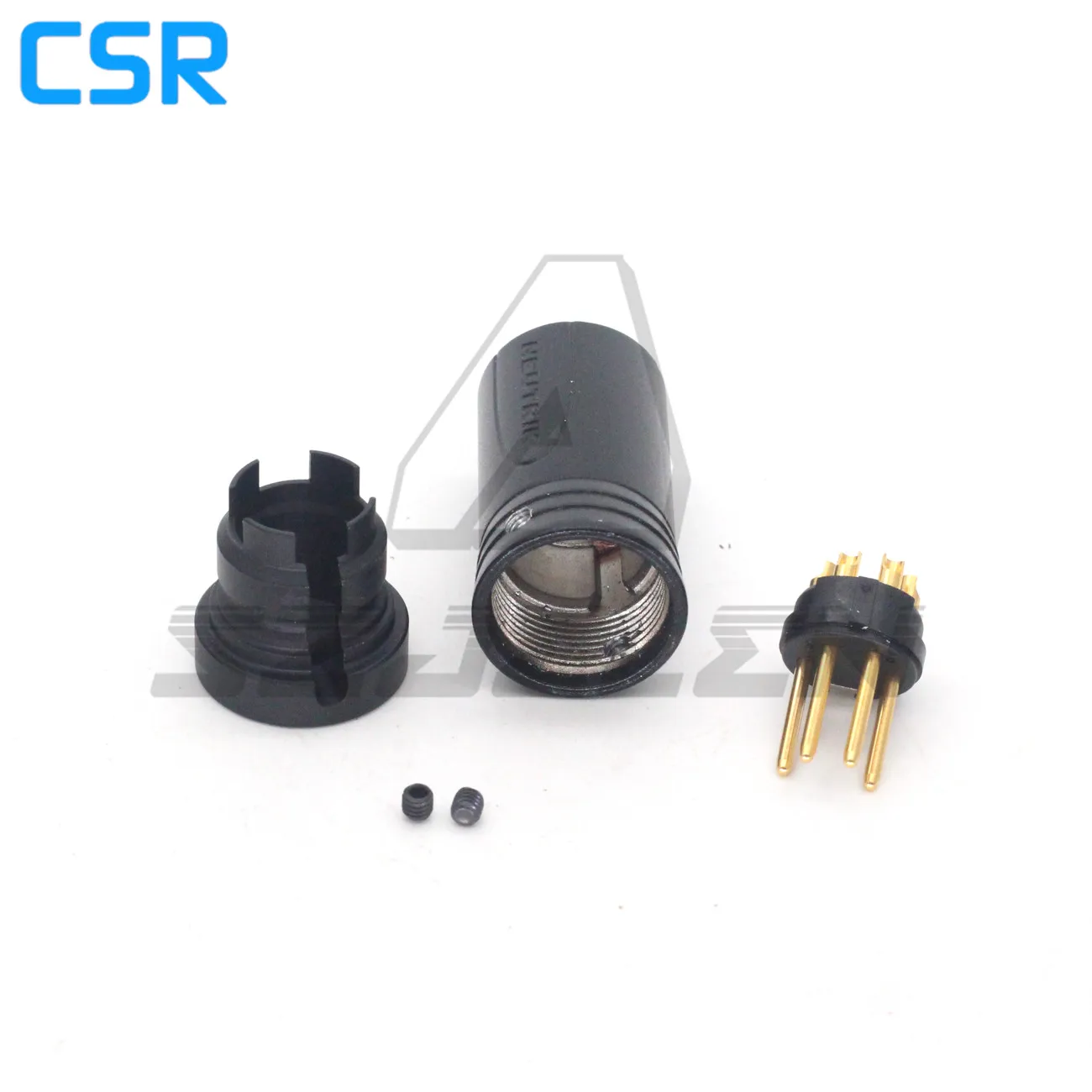 Low-Profile XLR NEUTRIK 4 pin XLR male to 4 pin XLR female power cable