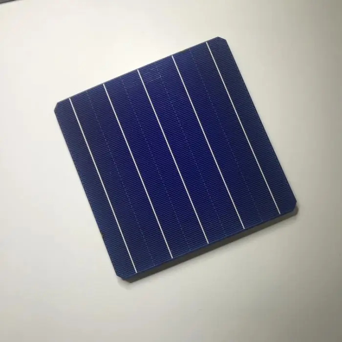 10pcs Monocrystalline Solar cells 156mmx156mm A Grade 4.8W 0.5V Photovoltaic silicon 20% Efficiency for diy solar panel