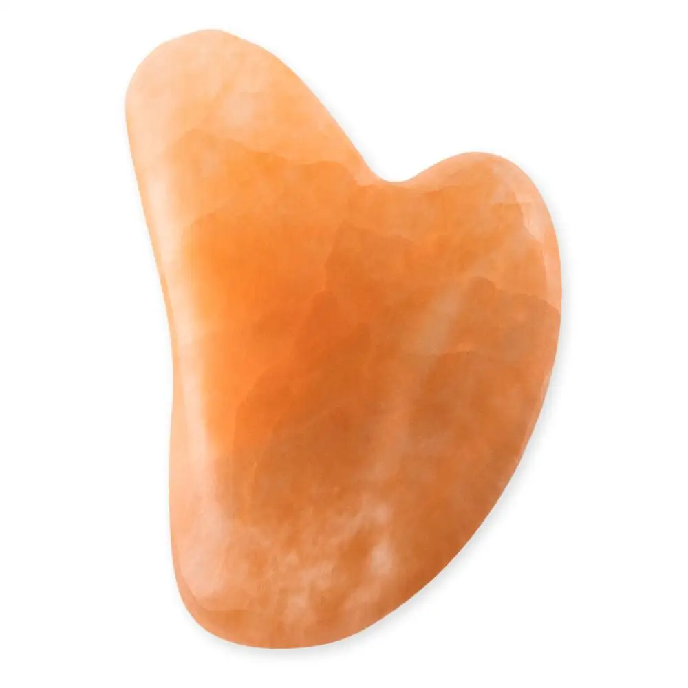 Natural selenite stones Guasha Board Natural Stone Scraper Chinese Gua Sha Tools For Face Neck Back Body Acupuncture Pressure