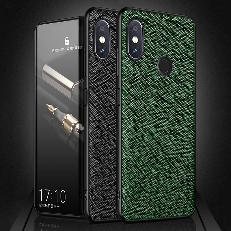 case for Xiaomi Remdi Note 5 Pro cover coque with concise and atmospheric cross pattern phone cover for Redmi note 5 Pro case