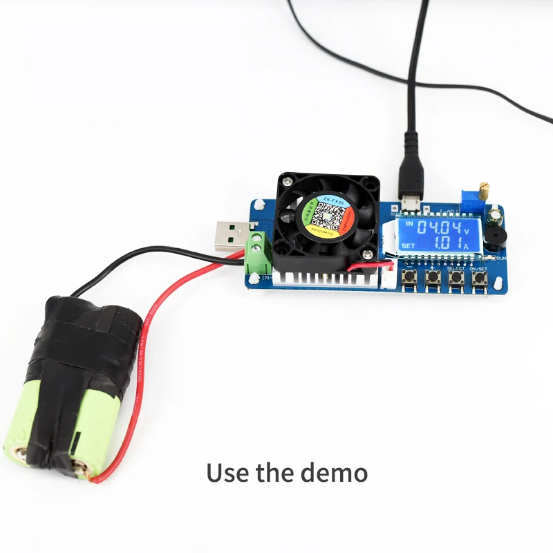 35w usb electronic load adjustable constant current aging resistor battery voltage capacity tester Power aging voltmeter