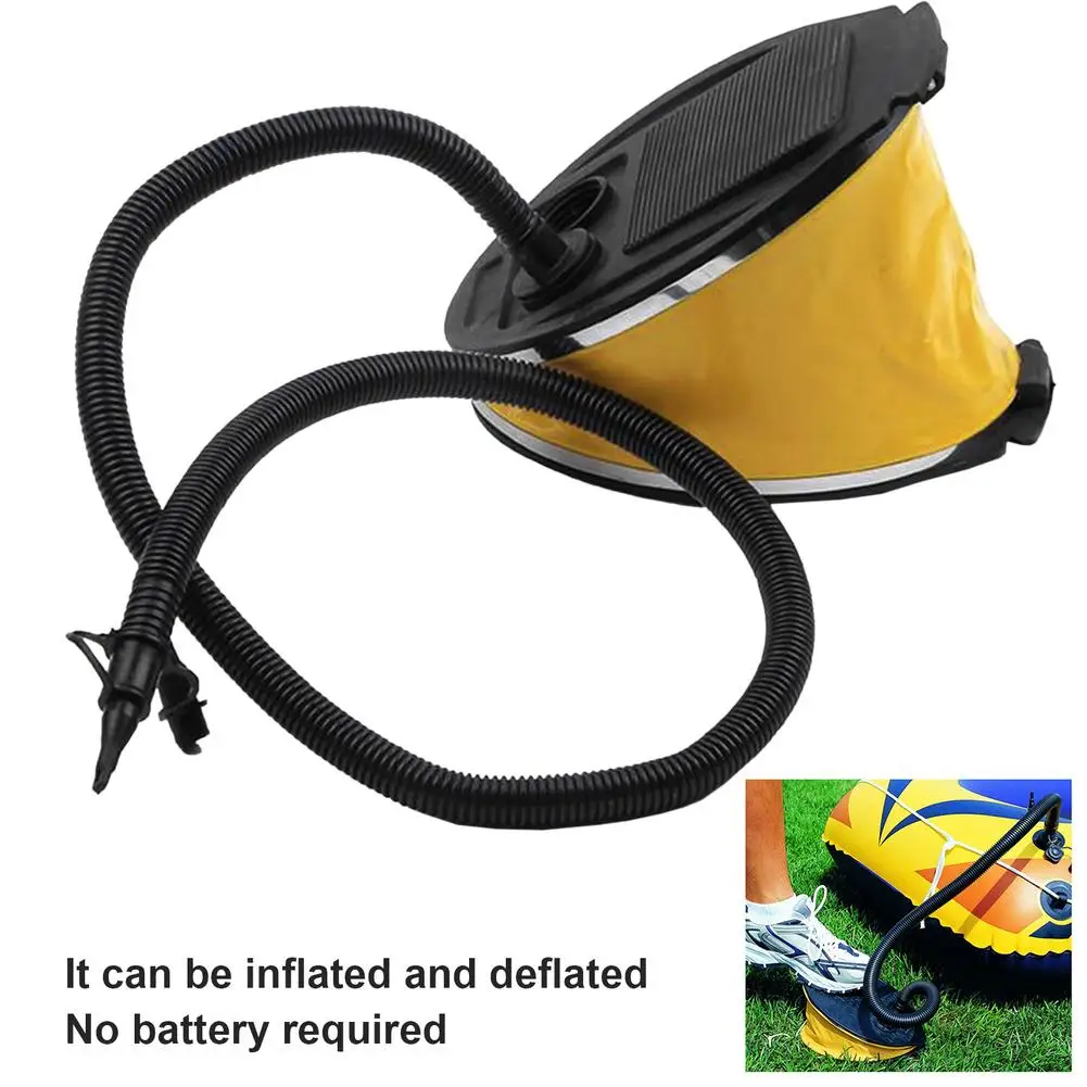 Foot Pump Iator 3L Stable And Effortless Iate Deflate For Pad Camping Mat Iatable Bed Boat Swimming Ring Bicycle Tire