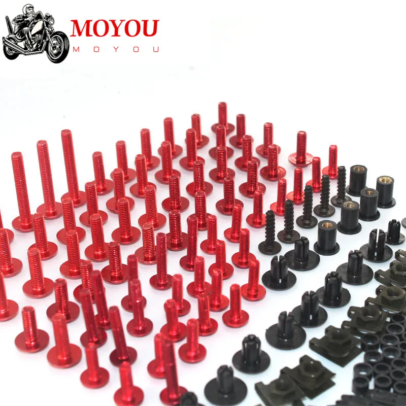 For DUCATI Monster 695 696 796 795 797 821 1000 1100S 1200 M400 M600 1098 Motorcycle Custom Fairing Bolt Screws