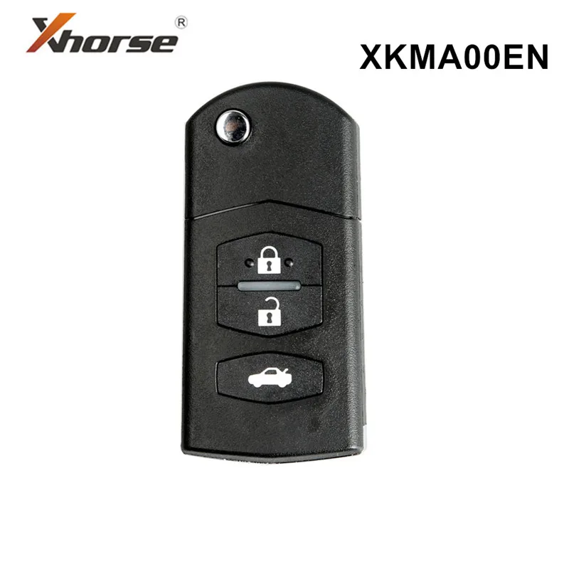 

10pcs Xhorse VVDI2 for Mazda Type XKMA00EN Universal Remote Key Fob 3 Buttons for Mazda Type for VVDI Key Tool