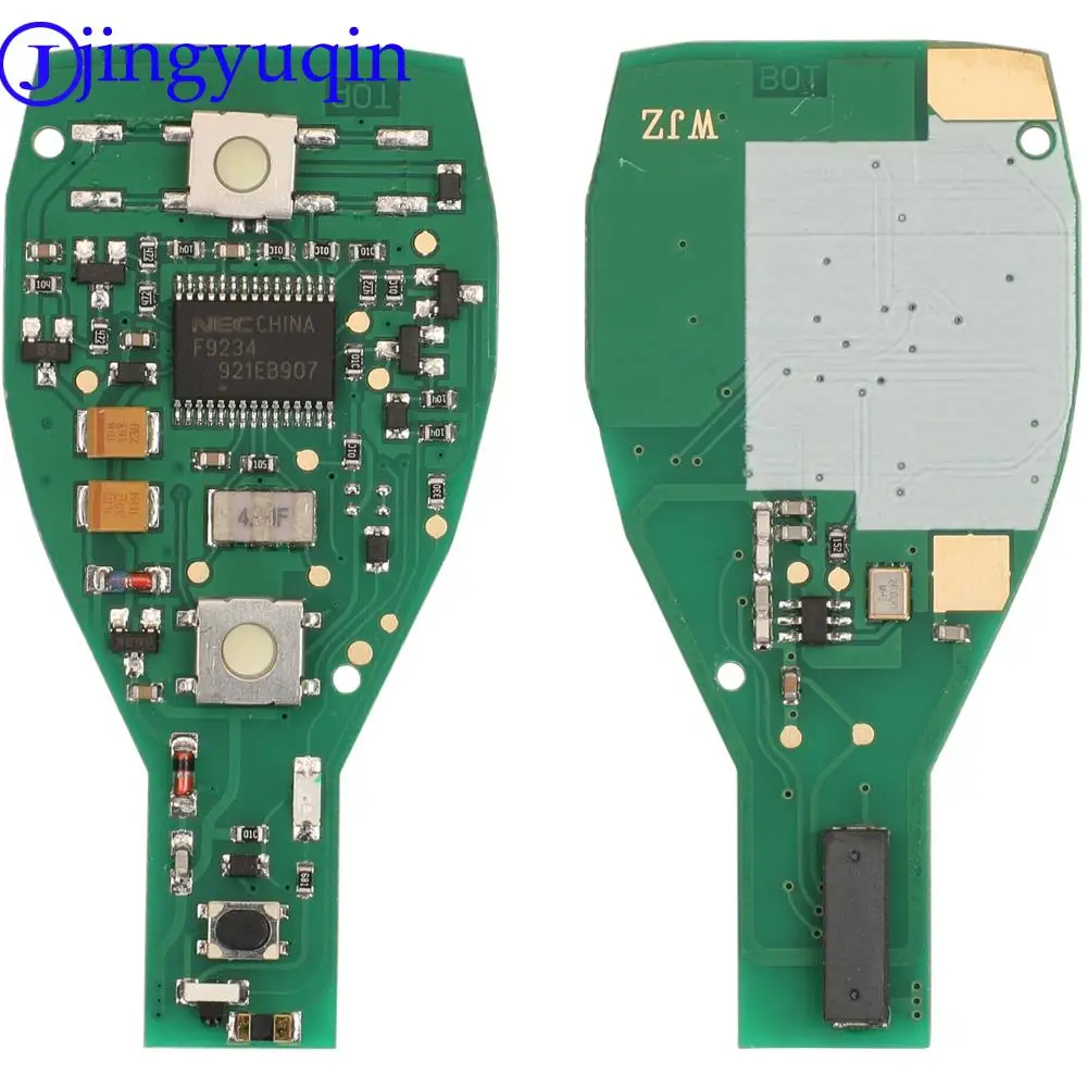 jingyuqin 10PS 2/3/4 B Keyless Entry Remote Car Key FSK 315/434MHz for Mercedes Benz Year 2000+ Supports Original NEC and BGA