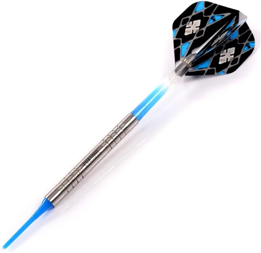 CUESOUL Soft Tip Darts Set Plastic Tip with Dart Case.16g Soft Tip Darts 18g Tungsten soft Tip Darts