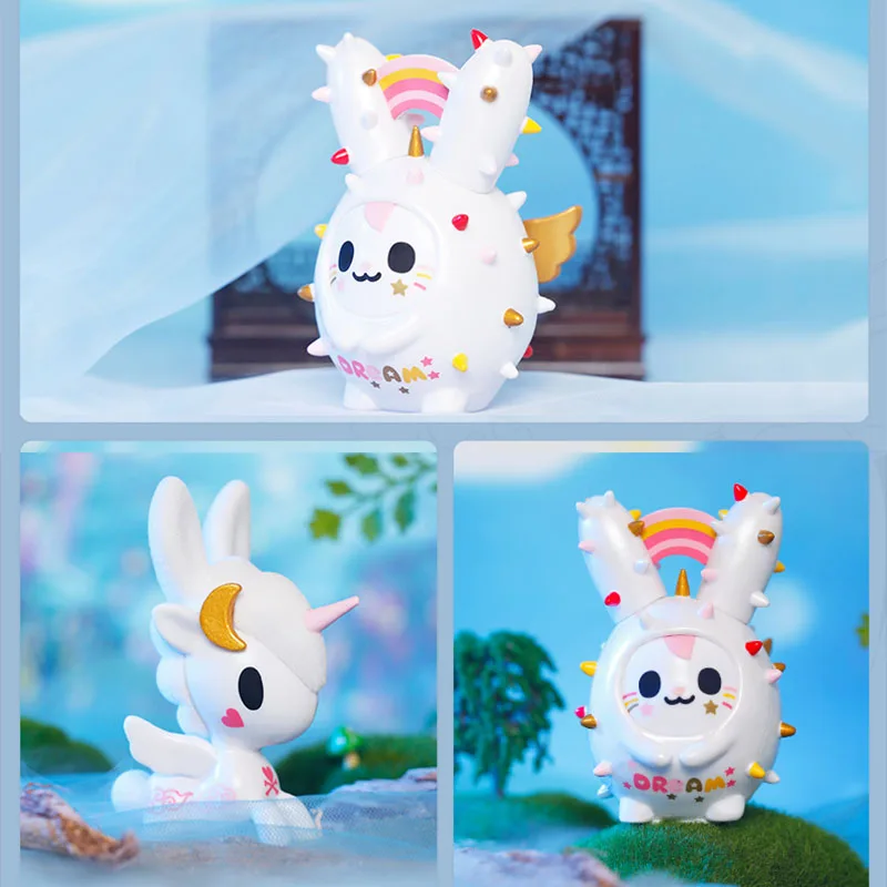 

Anime Tokidoki Unicorn Moon Rabbit Blind Box Action Figure Toys Kawaii Decoration Collectible Surprise Birthday Gift