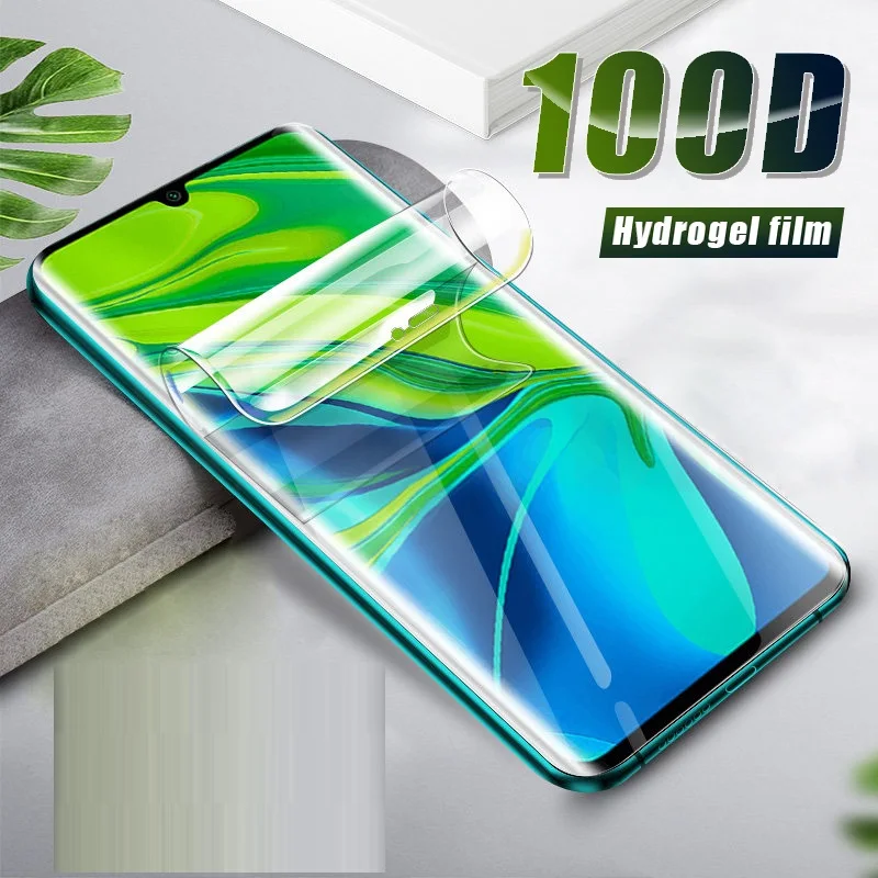 3D Curved Full Cover Hydrogel Film For LG Velvet V30 V30S V35 V40 V50 V50S G8X G8 G7 Plus ThinQ 5G Screen Protector Film