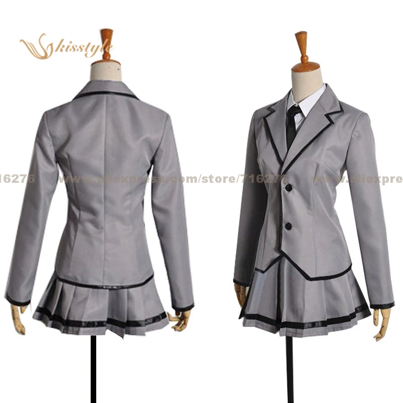 Kisstyle moda asesinato aula Kaede Kayano chica uniforme escolar Cosplay ropa Cos disfraz