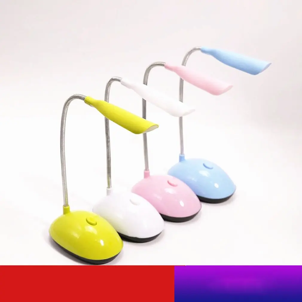 Foldable Portable Dimmable LED touch Desk Lamp Children Eye Protection Student Study Reading LED Table Lamp Battery Powered