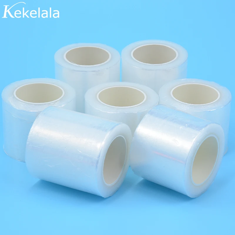 200m/Roll ClearTattoo Wrap Cover Eyelash Extension Glue Remover Lash Perm Lifting Film Microblade Makeup Tool