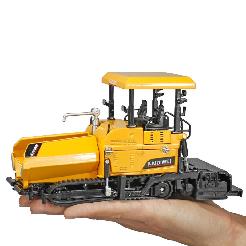 1:40 alloy engineering car paver model,road paving machine toys,exquisite children's toys,free shipping