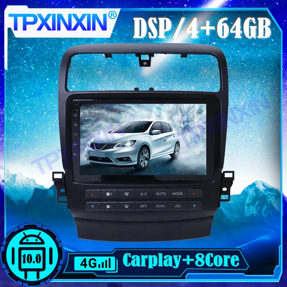 

Carplay Android 9. 0 6 + 10,0G для Acura TSX 128-2002 автомобильный мультимедийный плеер DSP GPS-навигация автомобильное радио магнитофон