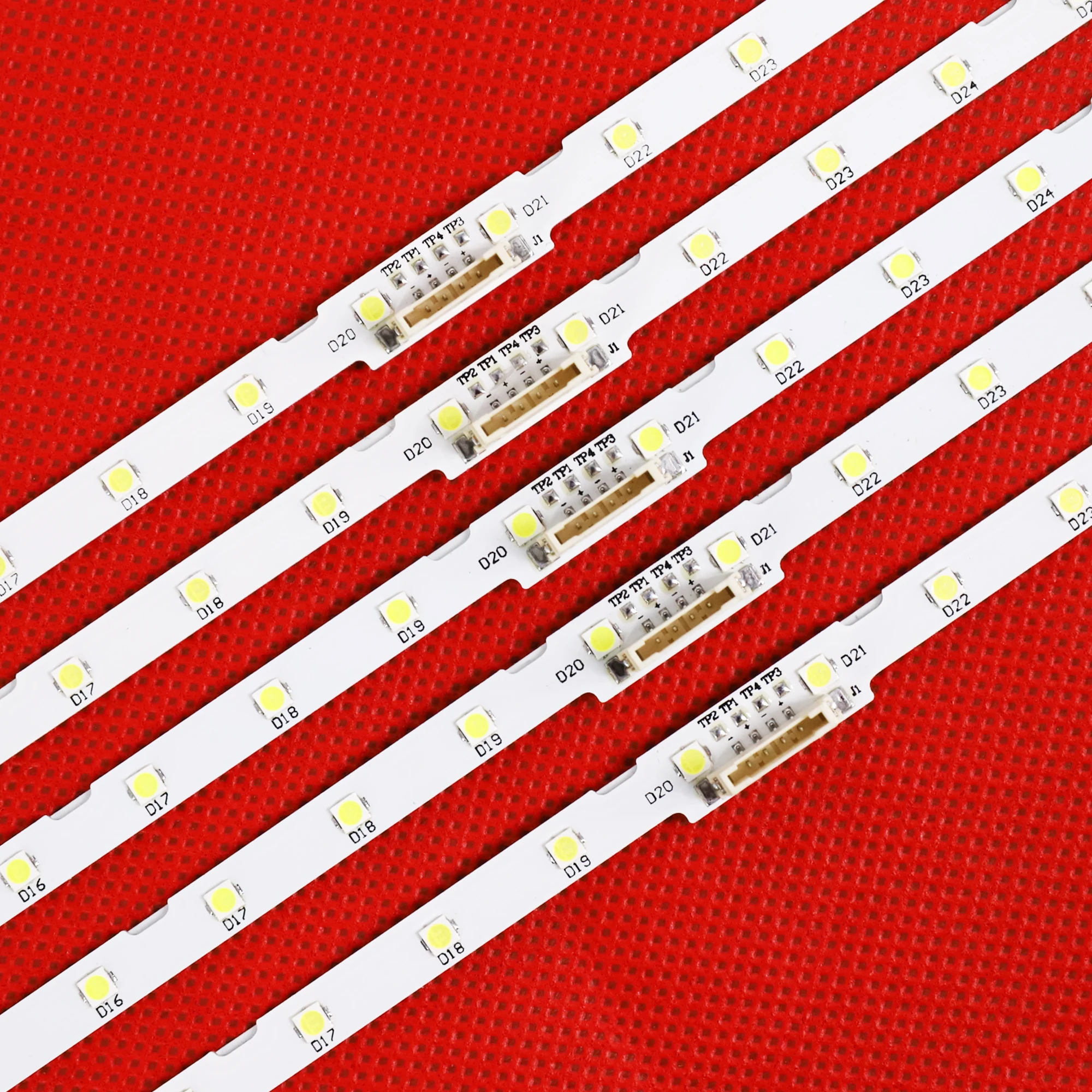 

10pcs/lot LED Backlight Strip For Samusng 55NU7100 UE55NU7300 UE55NU7100 UE55NU7105 AOT_55_NU7300_NU7100 BN96-45913A BN61-15485A