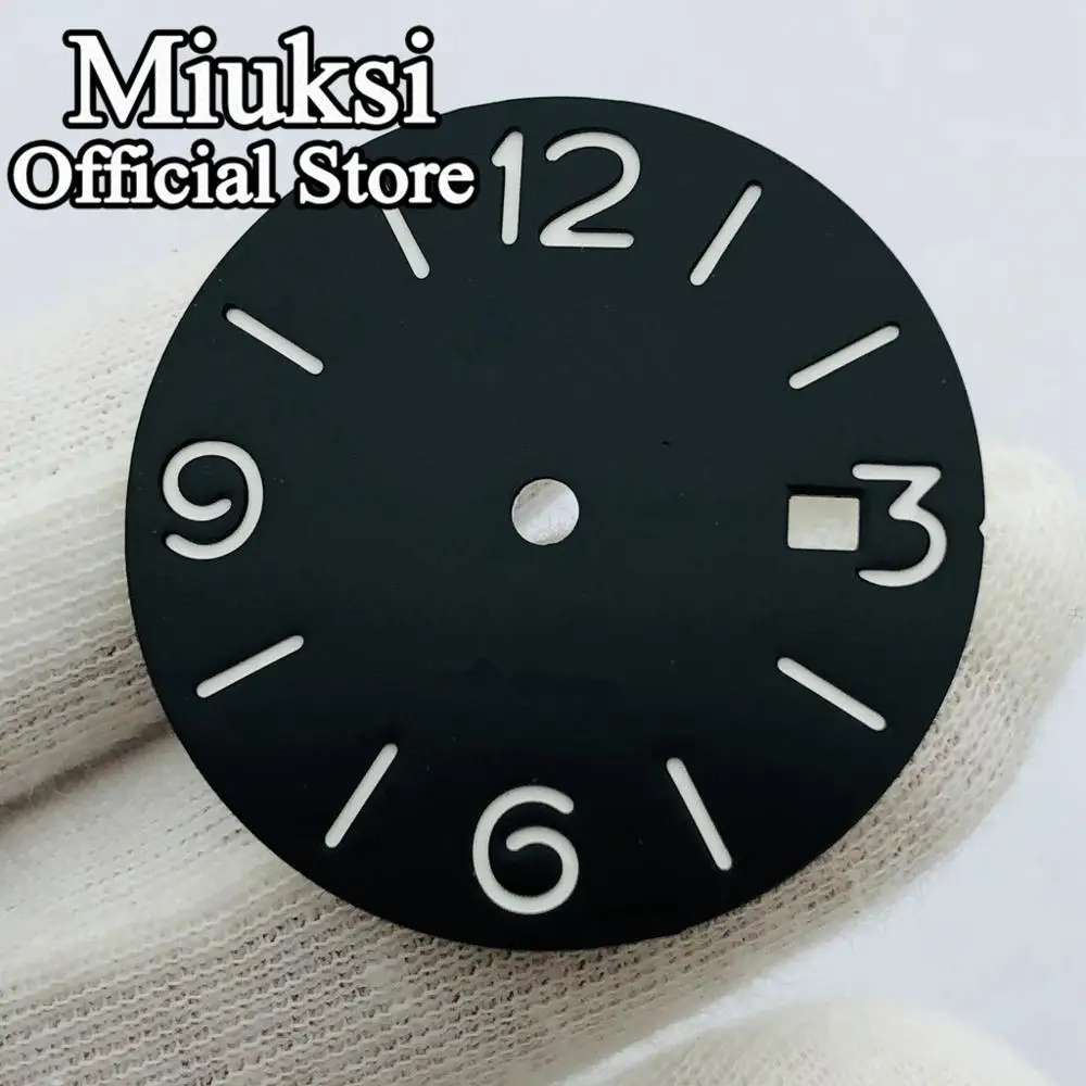 Miuksi 31.5mm sandwich dial luminous fit ETA2824 2836 Mingzhu DG2813 3804 Seagull ST1612 Miyota 8205 8215 821A PT5000 movement