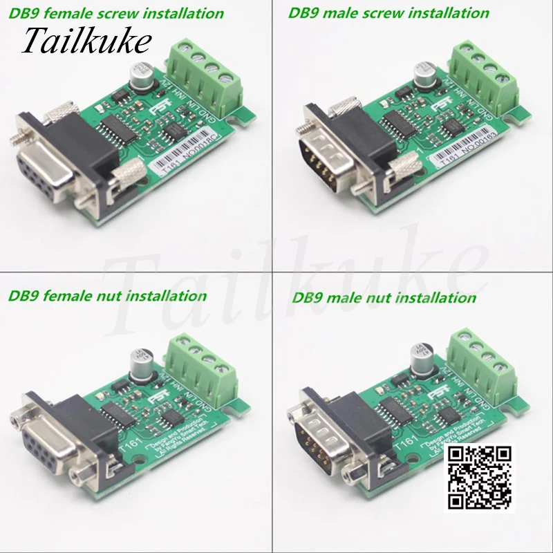 RS232 to LIN Bus Module / Car Bus K_LINE Bus / DB9 Male Female / Data Analyzer