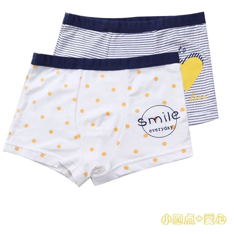 4PCS/LOT Kids Boys Underwear Cartoon Children's Shorts Panties for Baby Boy Toddler Boxers Stripes Teenagers Cotton Underpants