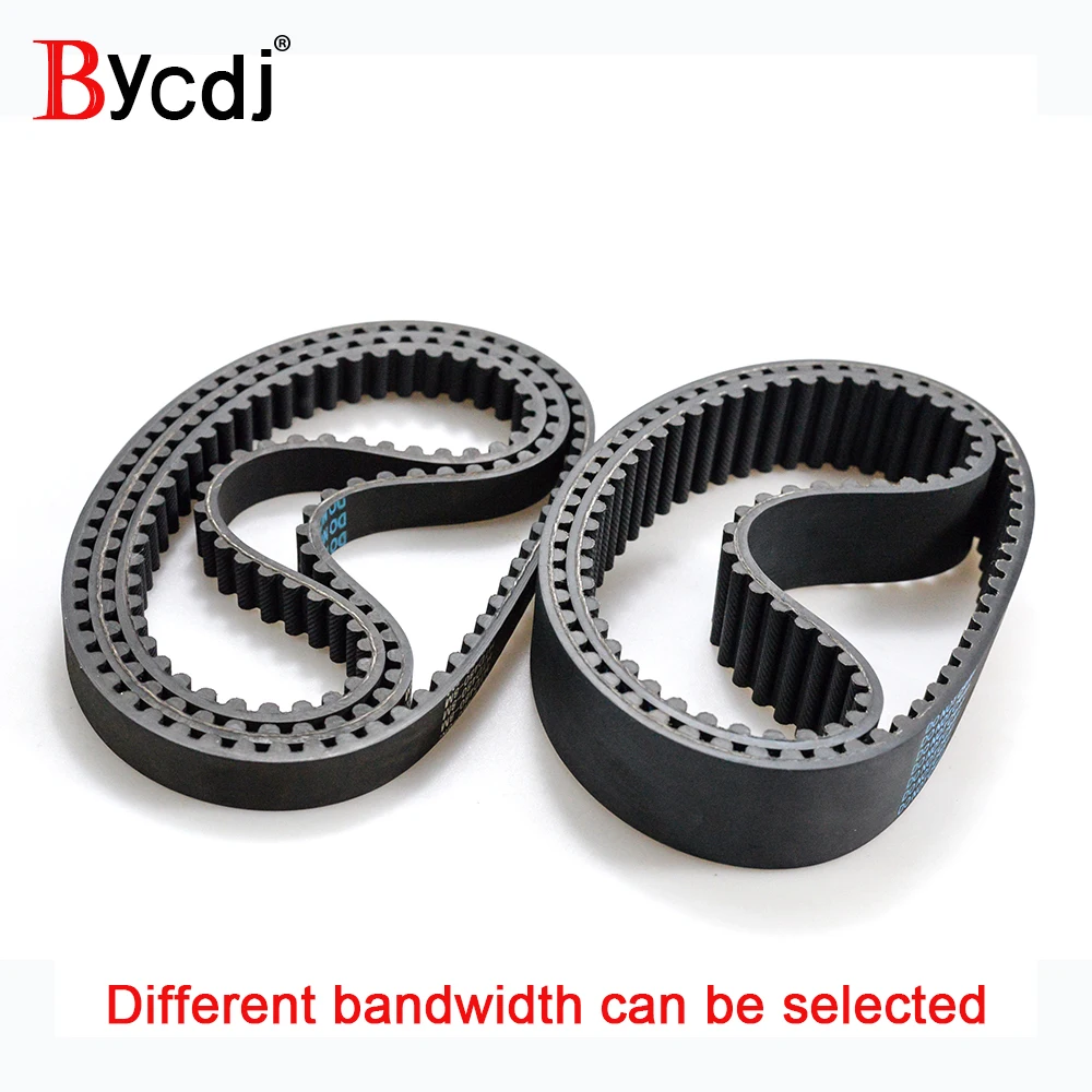 HTD 8M synchronous belt C=400/408/416/424 width 15/20/25/30/40/50mm Teeth 50 51 52 53 HTD8M Timing Belt 400-8M 416-8M 424-8M