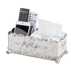 Kitchen Desktop Multifunctional Tissue Box TV Remote Control-Mobile Phone-Storage Box for Cards, Lipstick, Nail Polish, etc.2021