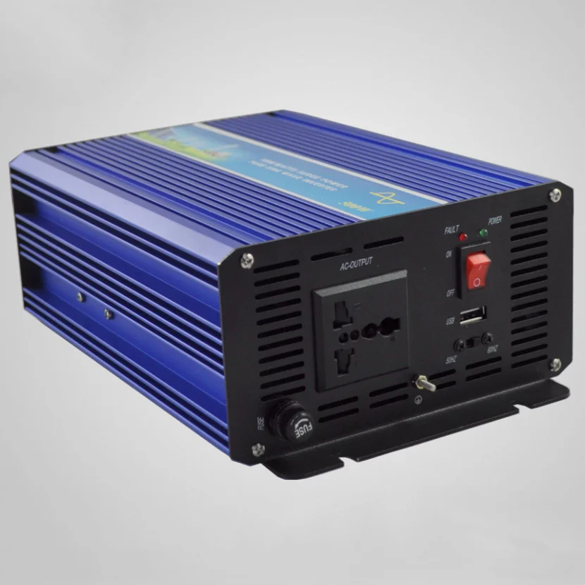 

500W Solar Wind off grid Inverter 48V 36V DC to AC 220V 230V 240V 110V 120V with 1000W Surge Power 100% Pure Sine Wave Output