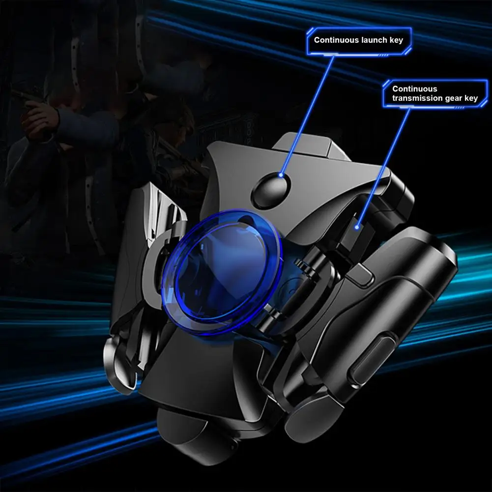 2Pcs JS30 Gaming Trigger Multifunctional Sensitive Precise Video Games External Phone Gaming Gamepad for iPhone