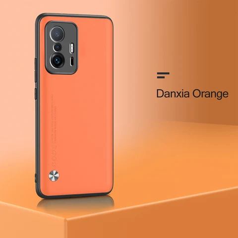 Кожаный чехол для Xiaomi 11T Pro 6,67 дюйма, чехлы для телефонов Xiomi 11 T 11TPro, мягкий удобный противоударный защитный чехол, чехол