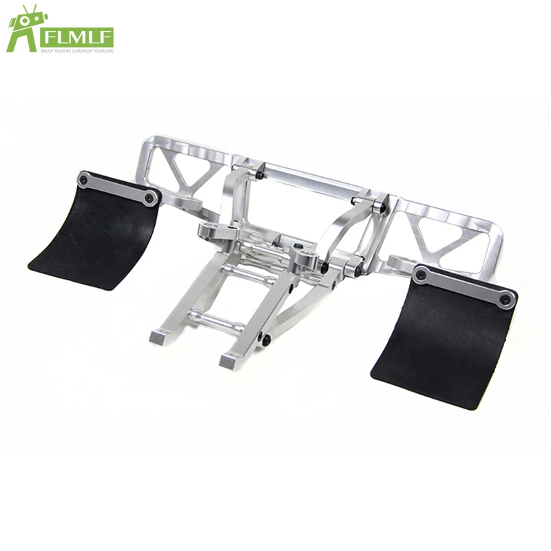 

CNC Metal Rear Bumper Kit Fit for 1/5 HPI ROFUN ROVAN KM BAJA 5T 5SC RC CAR Toys PARTS