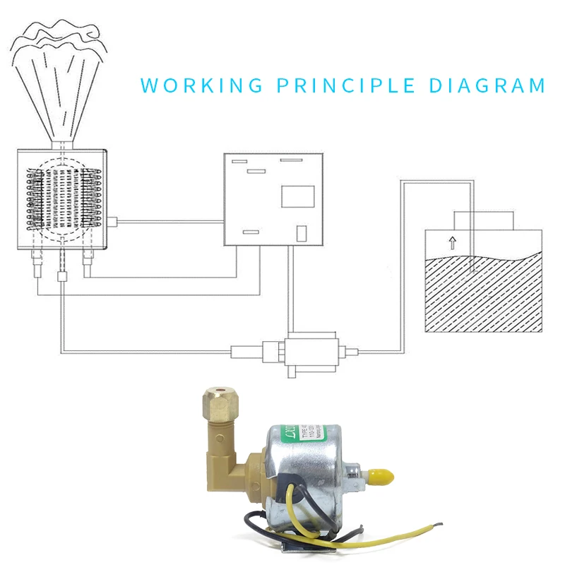 Pompa dell'olio 18w 40DCB degli accessori della macchina del fumo per la macchina della nebbia della fase 400w 600w 900w 220v 110V