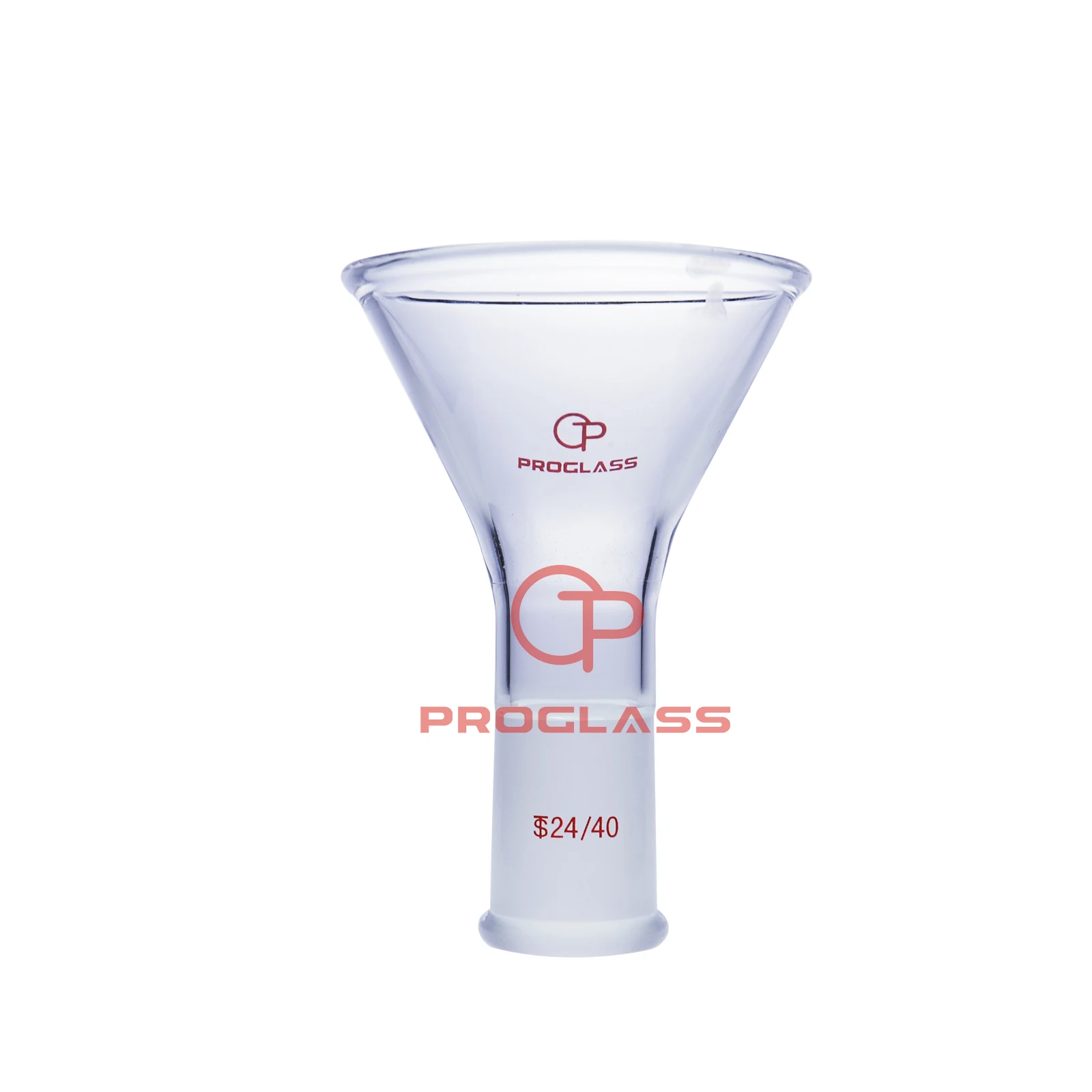 Power Funnel ,60° side angle and a standard Female joint 24/40,75mm Diameter