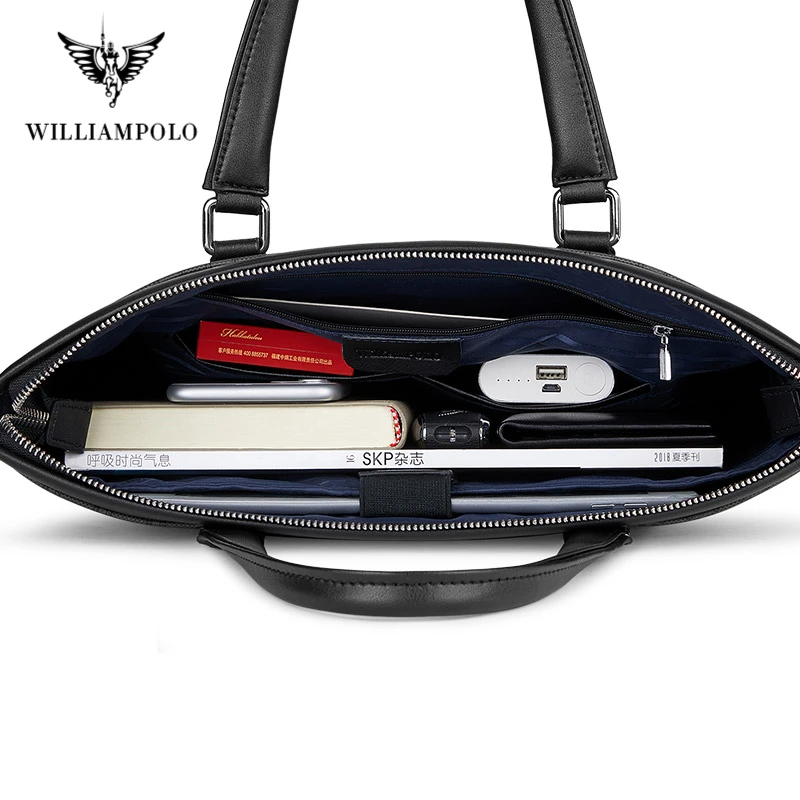 2020 Merk Zakelijke Mannen Aktetas Hoge Kwaliteit Bakken Lederen Mannen Laptop Handtassen Messenger Bags Voor Mannelijke