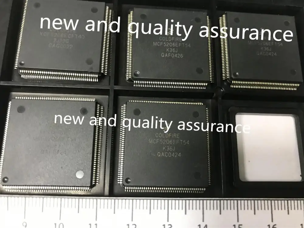 

2PCS MCF5206EFT54 MCF5206 new quality assurance MCF5206 MCF5206EFT54-K36J Microprocessor, 32 Bit, 160 Pin, Plastic, QFP
